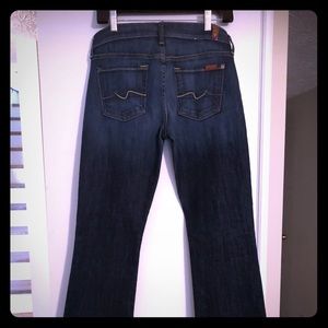 7 For All Mankind Junior boot cut denim jeans